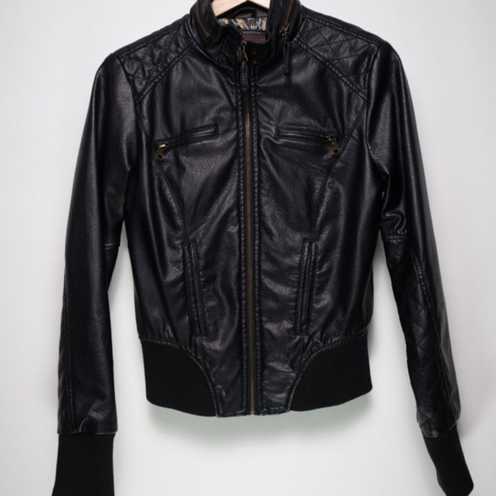 Ci Sono By Cavalini black women Jacket Sz M